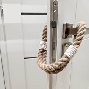 Door Stopper. Door Limiter.  jute door stopper - a stylish and eco-friendly home accessory