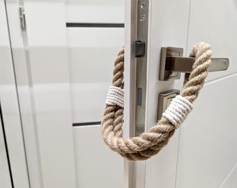 Handmade Jute Rope Door Stopper: Eco-Friendly Home Decor