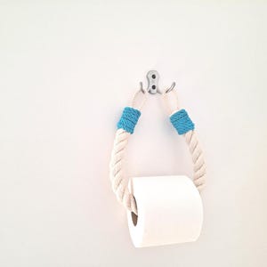 Handmade Jute Rope Toilet Paper Holder | Farmhouse Bathroom Decor
