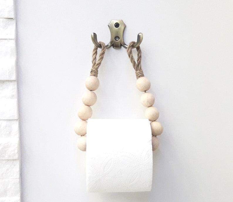 Toilet Paper Holder. Bathroom Accessories. Rustic Decor. Paper Etsy