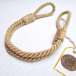 Beige-Gold Synthetic Rope Curtain Ties: Elegant Window Decor (Set of 2)