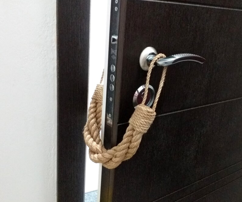 Door Stopper. Door Protection Jute Rope. Animal Stopper. Stop Etsy Canada
