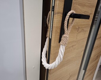 Thick Cotton Rope Door Stopper: Jute Accents, Child & Pet Safe