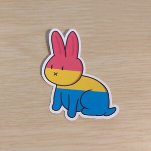 Pan Bun Pride | Autocollant en papier