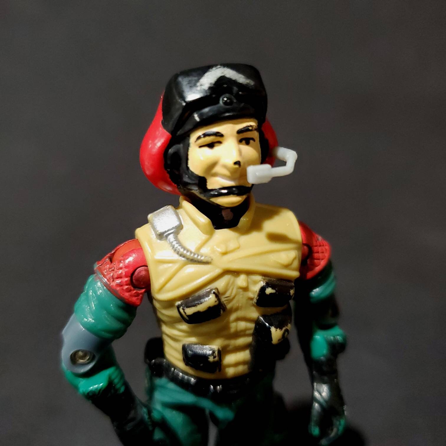 Custom 3D Printed Vintage GI Joe Lift Ticket Tomahawk Pilot