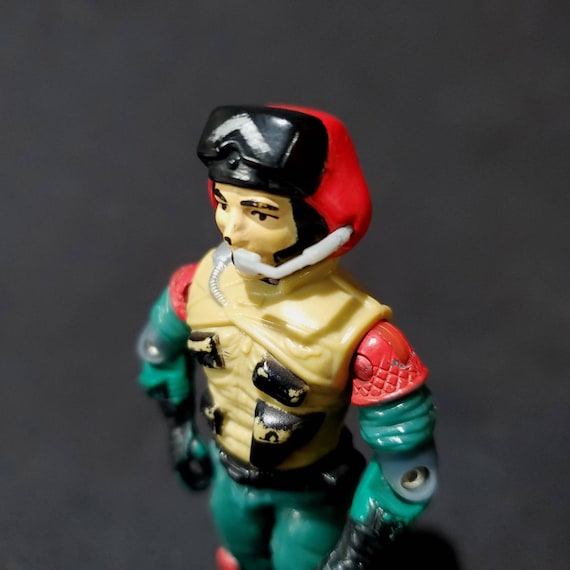Custom 3D Printed Vintage GI Joe Lift Ticket Tomahawk Pilot