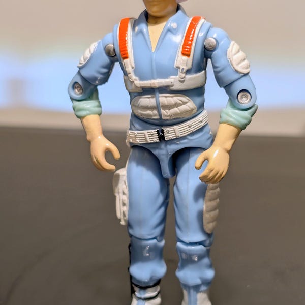 Vintage 1987 GI Joe Defiant Hardtop Figure Incomplete