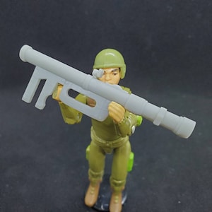 Vintage GI Joe Zap Two Handle Bazooka 3D PRINTED REPLICA