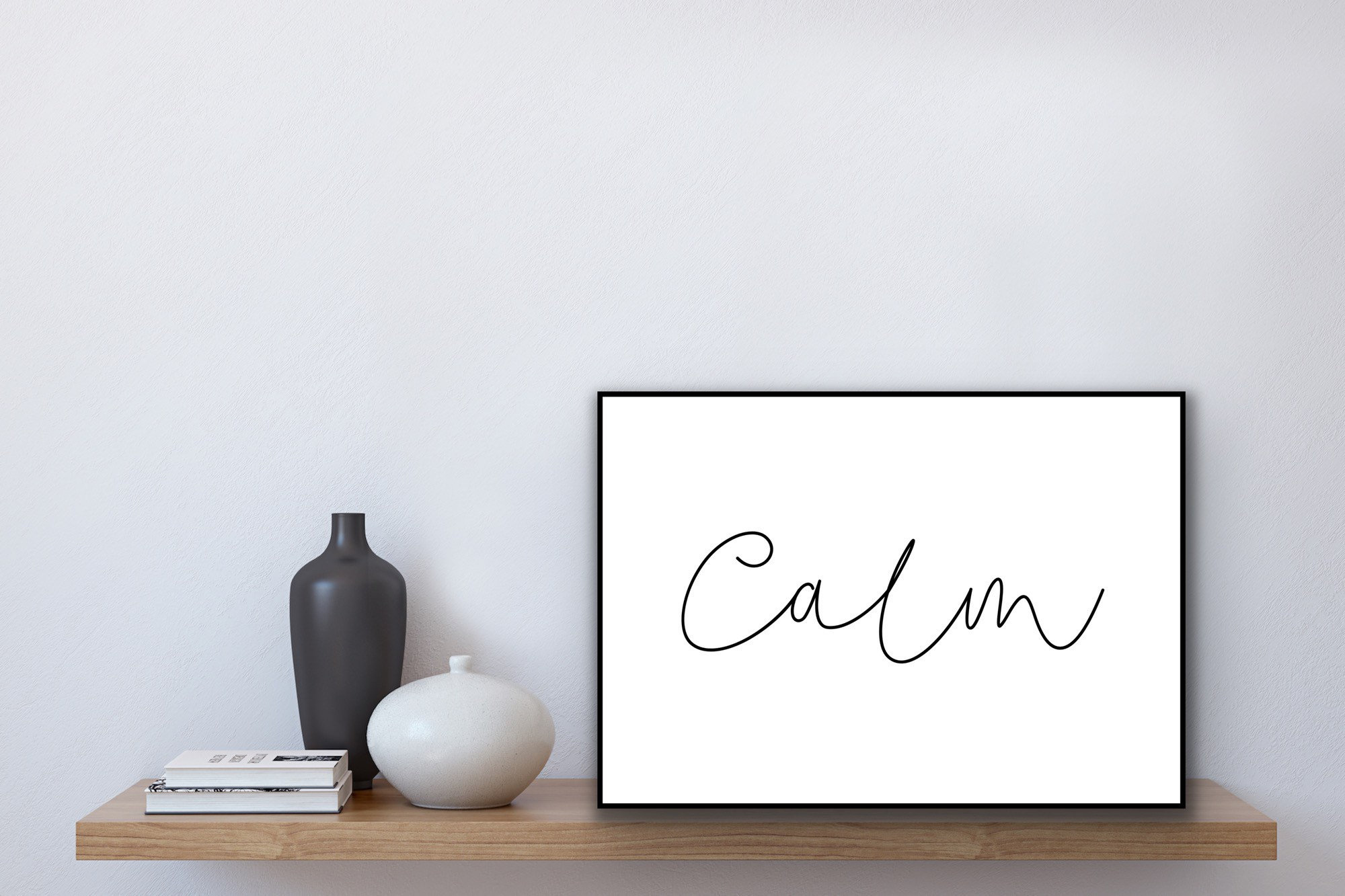 Monochrome Word Art Prints A4 Etsy