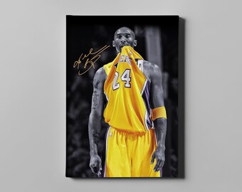 Kobe Bryant Canvas | Etsy Kobe Bryant Canvas | Etsy