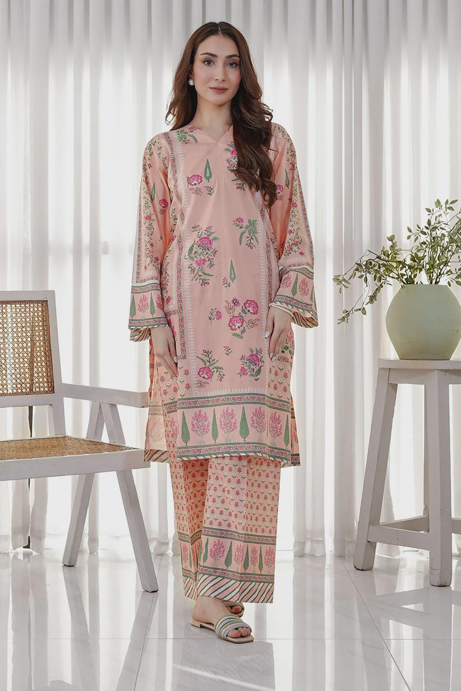 knee length dresses for ladies 1 Piece Lawn Maxi | Casual Girls Maxi Dress Online