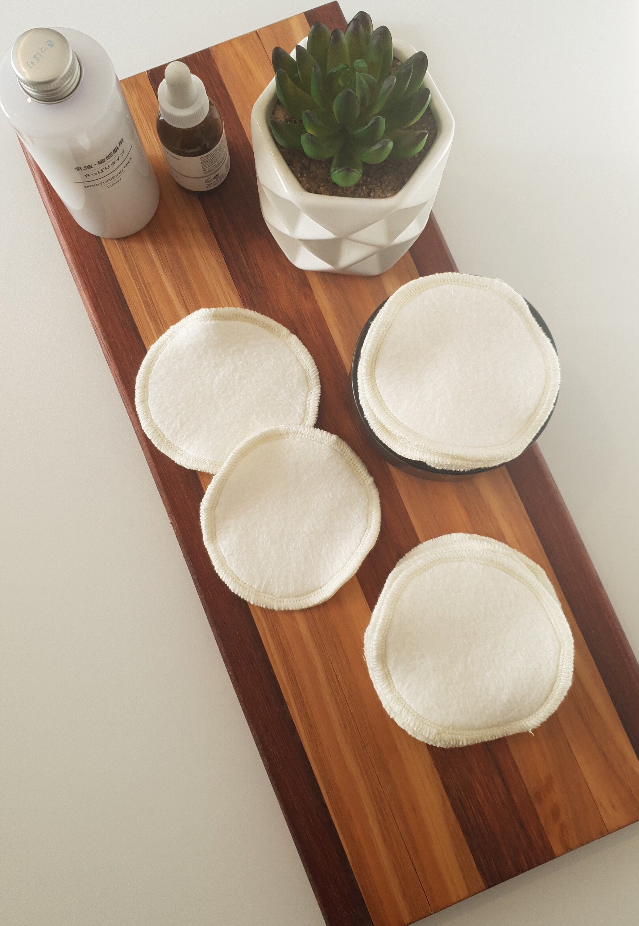 Reusable Bamboo Face pads Bamboo Face wipes Makeup rounds Etsy