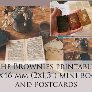 Mini BJD doll book printable The Brownies Digital Download