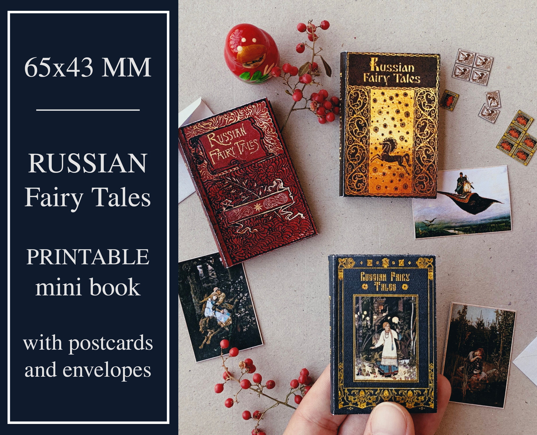 Book Tales Russian - Etsy