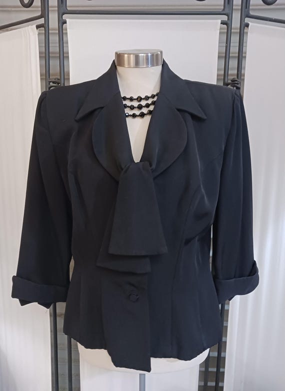 1940s rayon jacket - Gem