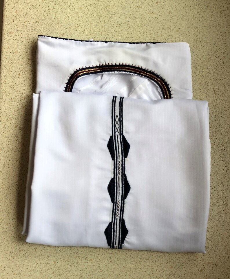 Kanzu Ugandas Traditional Wear for Men in White Etsy