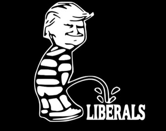 Baby Trump Draft Dodger Vinyl Decal Bumper Wall Laptop Window Sticker 5