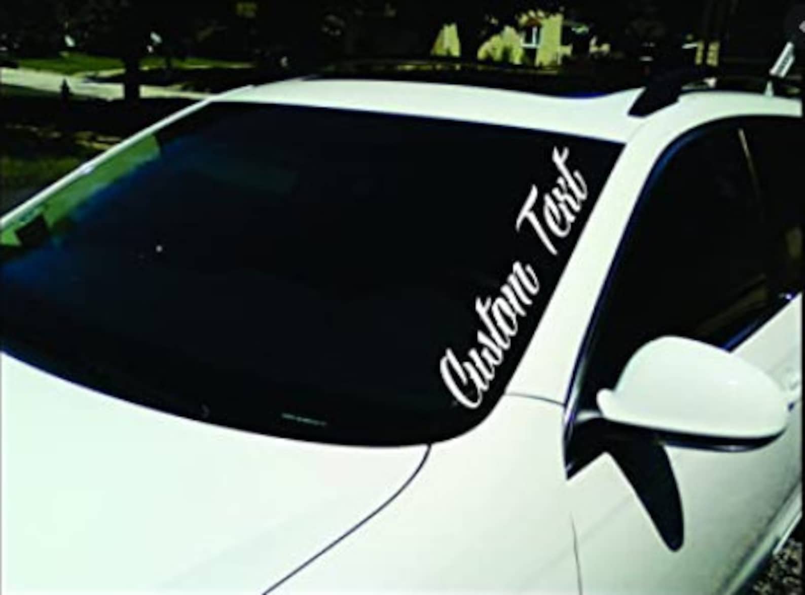 Custom Text Decal Sticker Vinyl Lettering Personalize Your Own Etsy