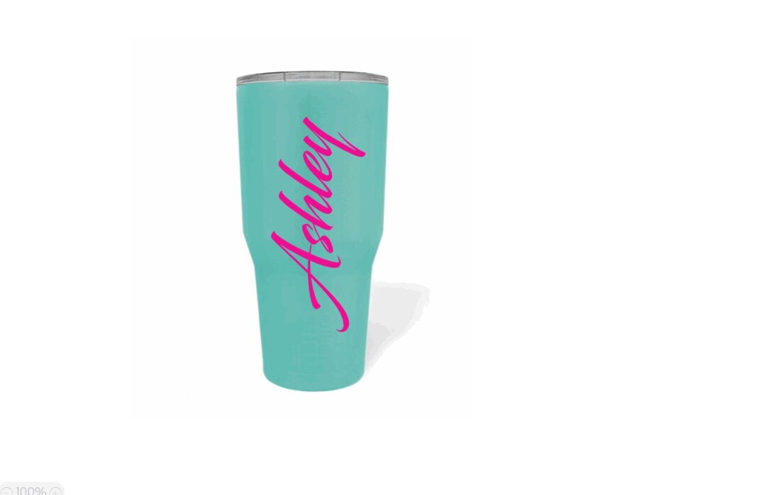 Custom Name Decal: Personalized Vinyl Sticker for Tumblers, Cars - Etsy