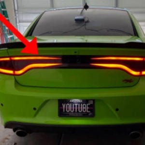Dodge Charger tail light decal style a 2015+ Hellcat scat pack mopar srt sxt rt