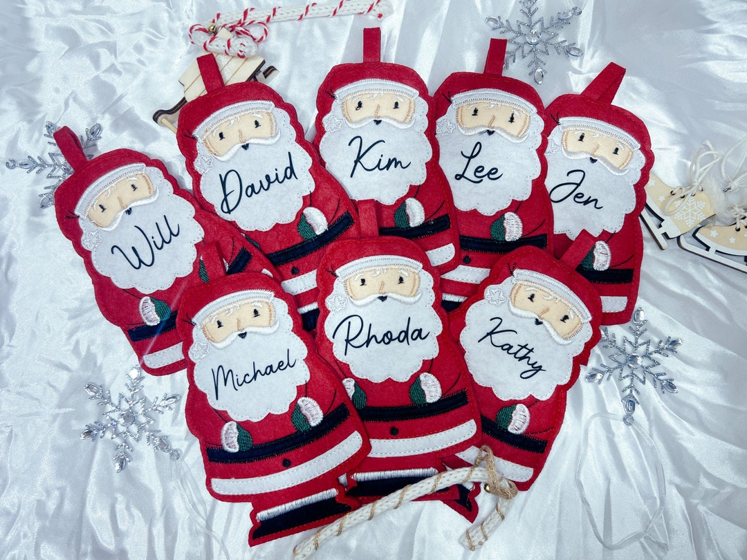 Personalised Christmas Cutlery Holder / Christmas Day / Place Etsy UK