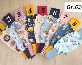 Größe 62/68! Pumphose Baby, Babyhose für Jungen und Mädchen, Sofortkauf