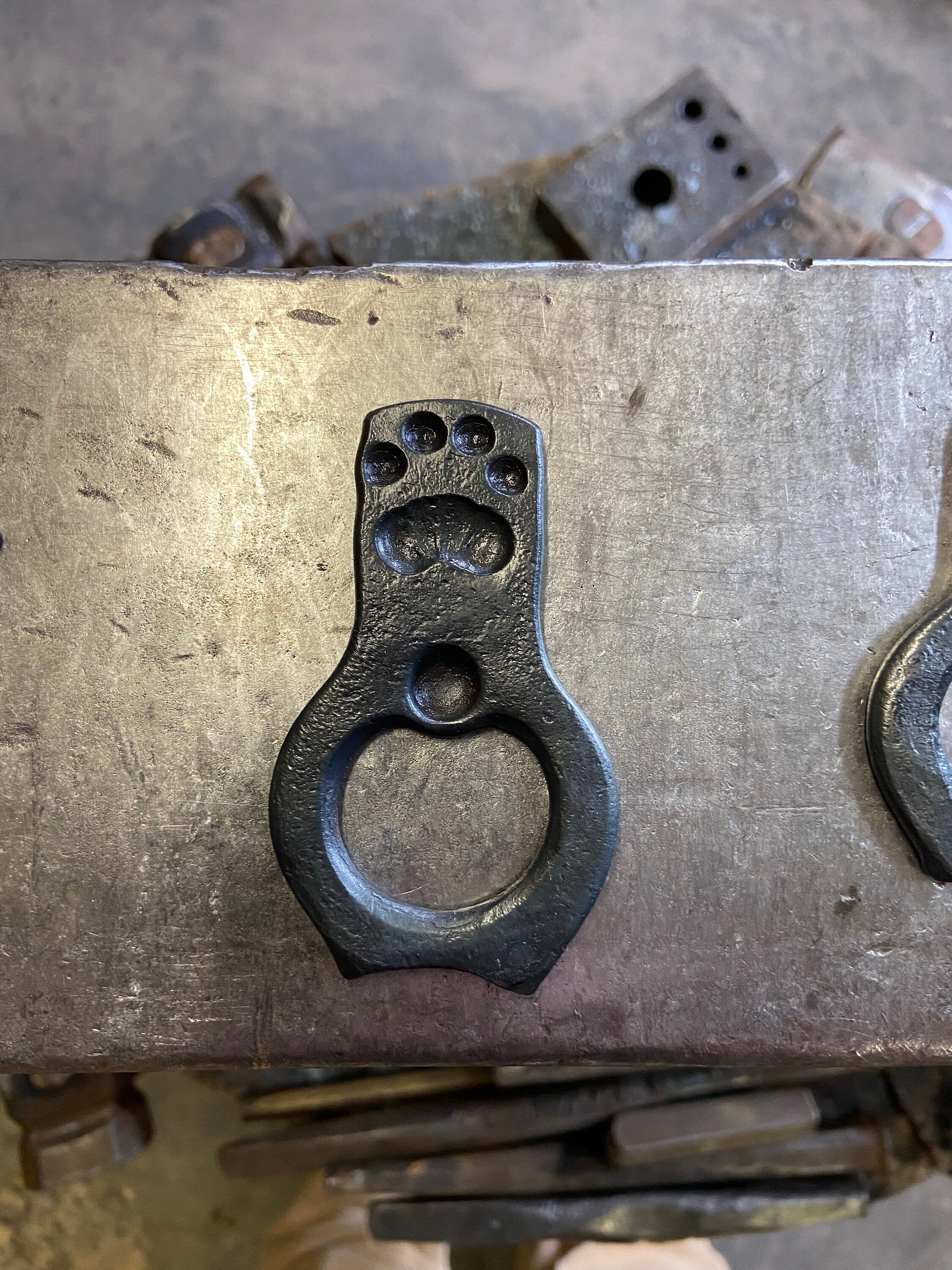 Dog Paw Print Bottle Opener Etsy