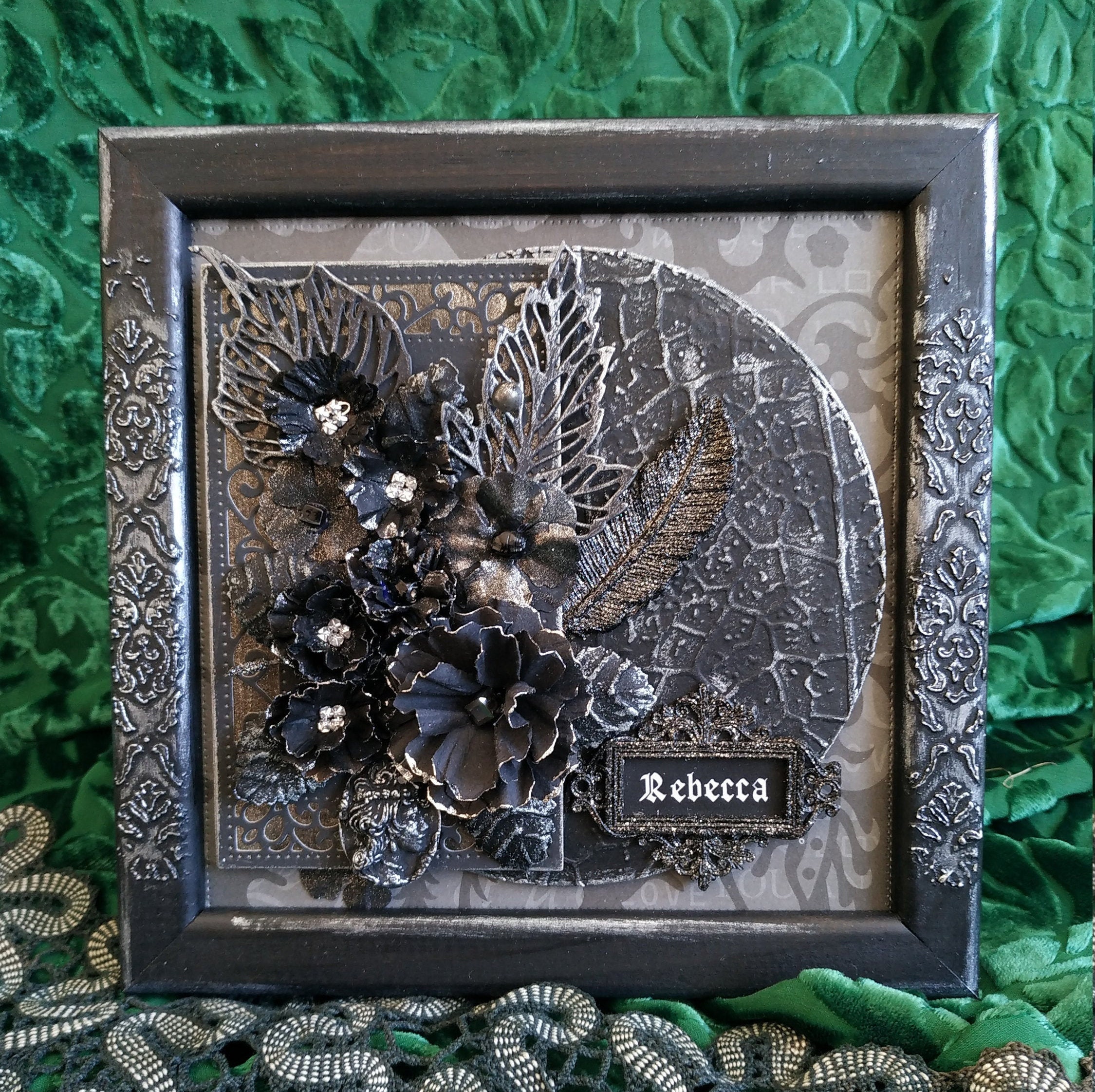 Personalized gothic birthday card or gift Punk birthday card Etsy