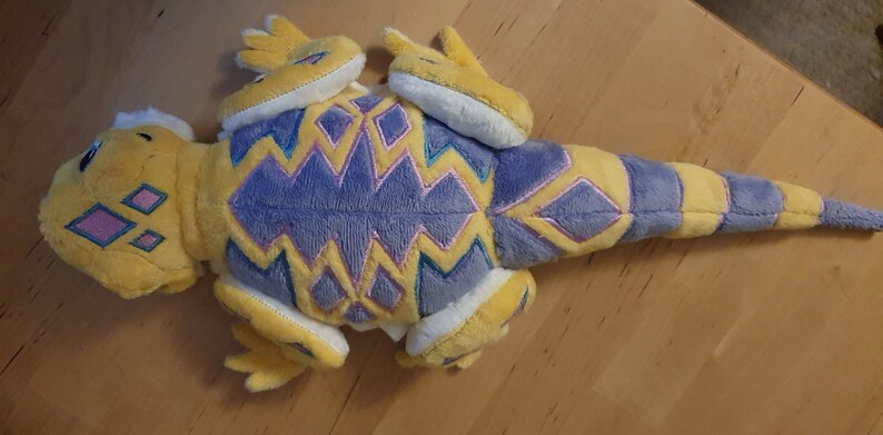 kawaii bearded dragon plush