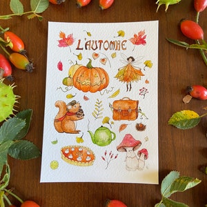 Carte L’automne magique