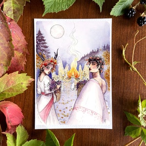 Carta del festival di Samhain