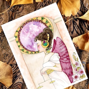 Carte signe Balance