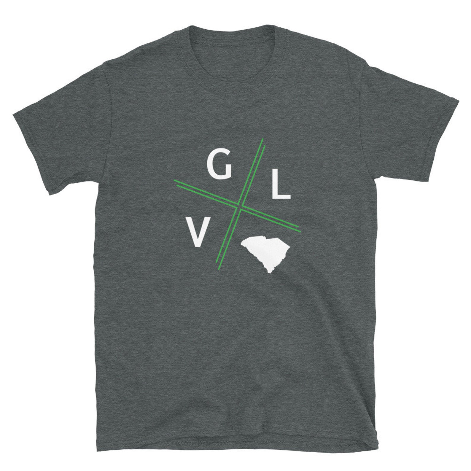 GVL Shirt Greenville Shirt South Carolina Shirt SC Etsy