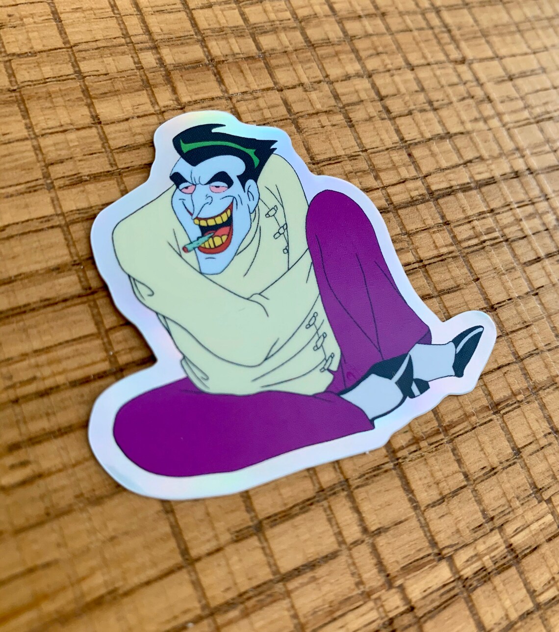The Joker Batman STICKER Etsy