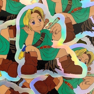 The Legend of Zelda - Ocarina of time - STICKER