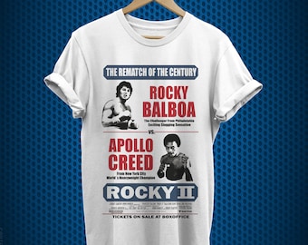 Rocky 1970/'s Sports Boxing Movie Vintage Style Movie Poster Juniors T-Shirt