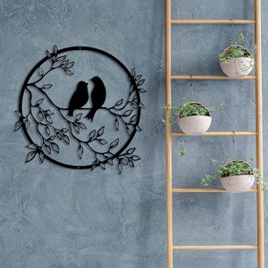 Vogel-Panel SVG DXF CDR-Dateien Wanddekor Laser Cut Glowforge-Dateien