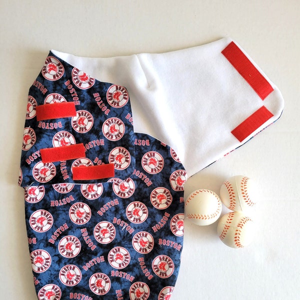 Boston Red Sox Baby Swaddle Sack, Baby Wrap, Boston Red Sox Baby Gift