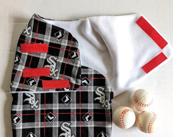 Chicago White Sox Baby Swaddle Sack, Baby Wrap, Chicago White Sox Baby Gift