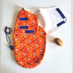 Denver Broncos Baby Swaddle Sack, Baby Wrap, Denver Broncos Baby Geschenk