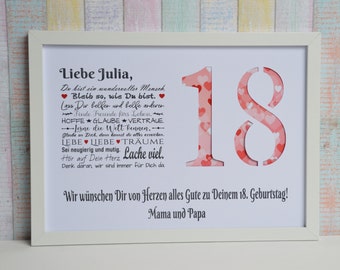 Geschenk Zum 18 Etsy