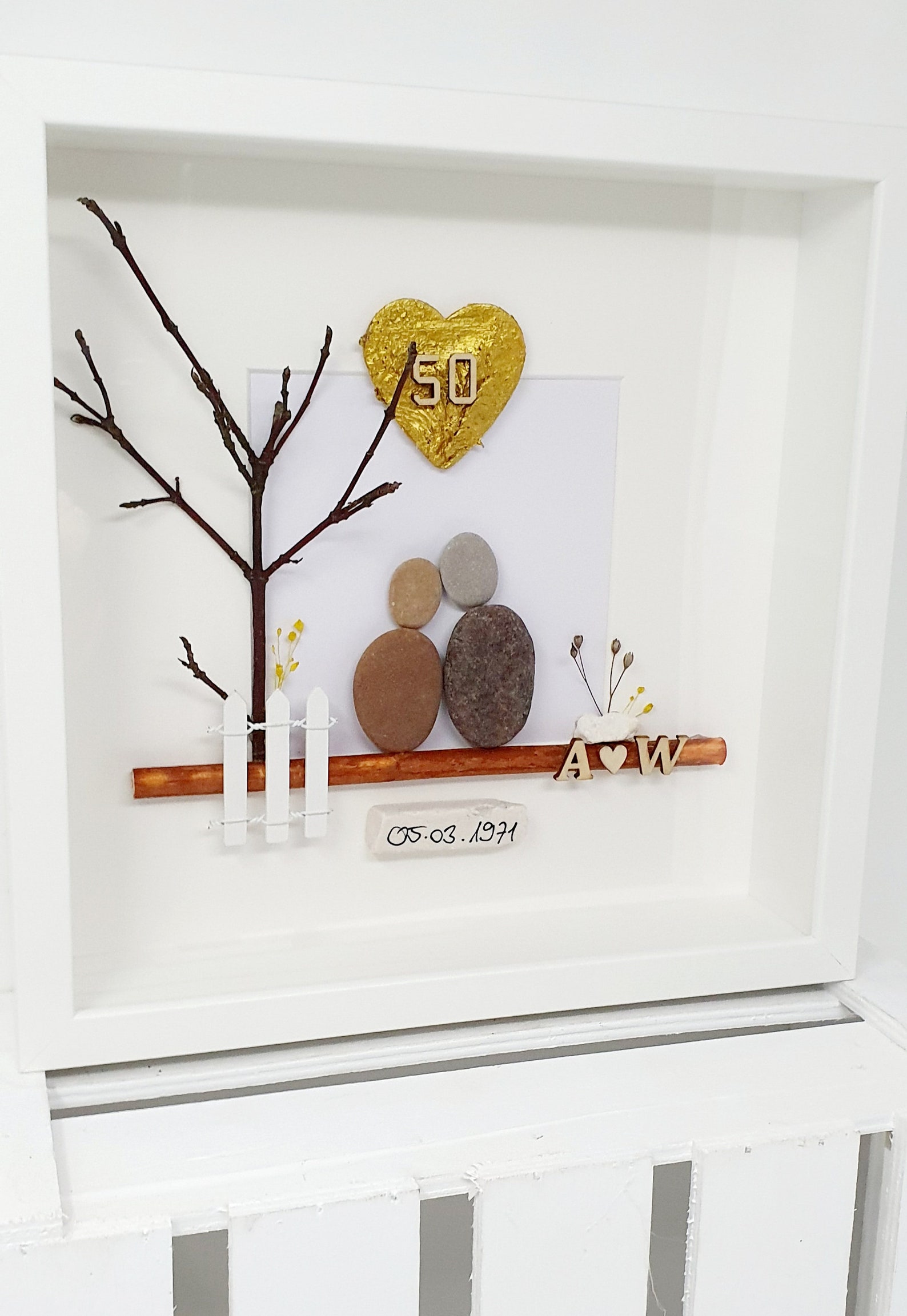 50 Hochzeitstag Selbstgemacht Geschenk Goldene Hochzeit Geschenk Goldene Hochzeit 50 Hochzeitstag Jahrestag Eheglück - Etsy.de
