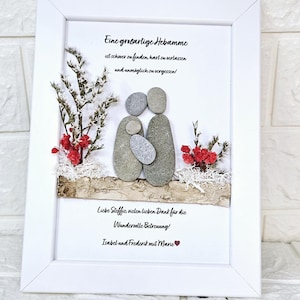 Cadeau verloskundige een goede verloskundige afscheidscadeau dankbaarheid prachtige zorg kiezelfoto steenfoto gepersonaliseerd
