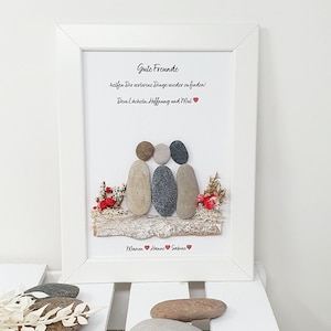 Gift Best Friend Friend Good Friends Friendship Happiness Gratitude Wonderful Time Personalized Pebble Image