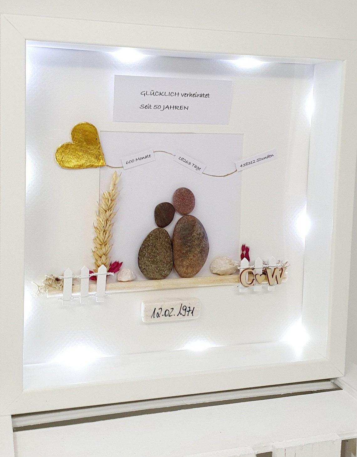 50 Hochzeitstag Selbstgemacht Geschenk Goldene Hochzeit Geschenk Goldene Hochzeit 50. Hochzeitstag 50. Jahrestag - Etsy