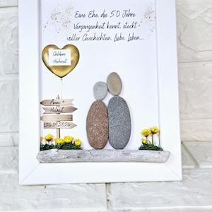 Goldene Hochzeit Geldgeschenk - Holz Geschenk Für 50. Hochzeitstag