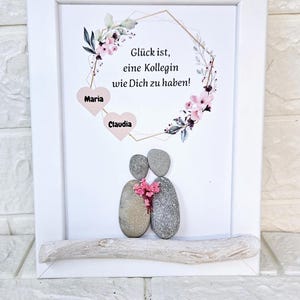 New gift best colleague colleague boss boss team leader farewell gratitude stone picture desired text personalized pebble art decoration