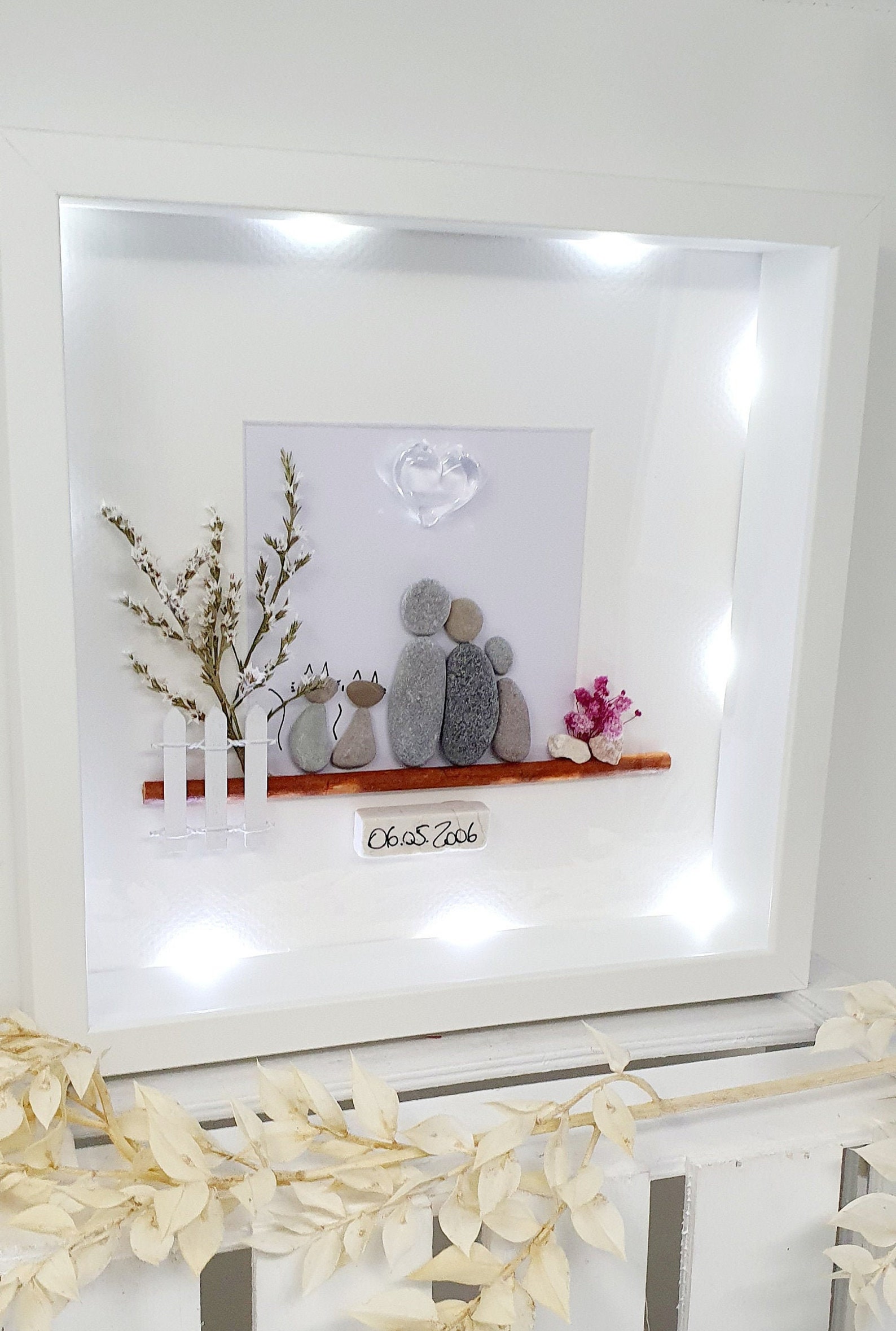Geschenk Gläserne Hochzeit 15. Hochzeitstag 15. Jahrestag Etsy.de