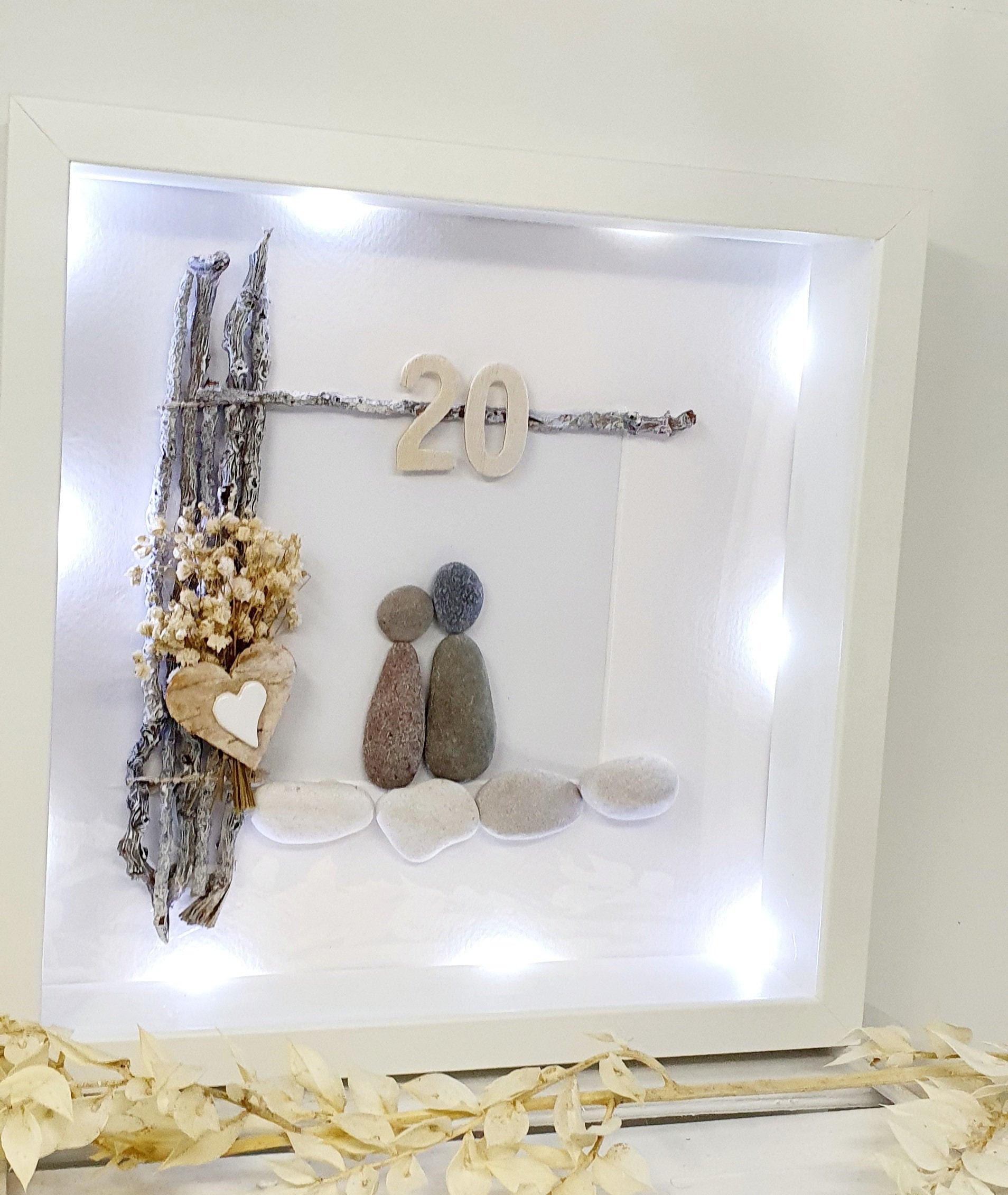 Geschenk Porzellanhochzeit 20. Hochzeitstag 20. Jahrestag Etsy