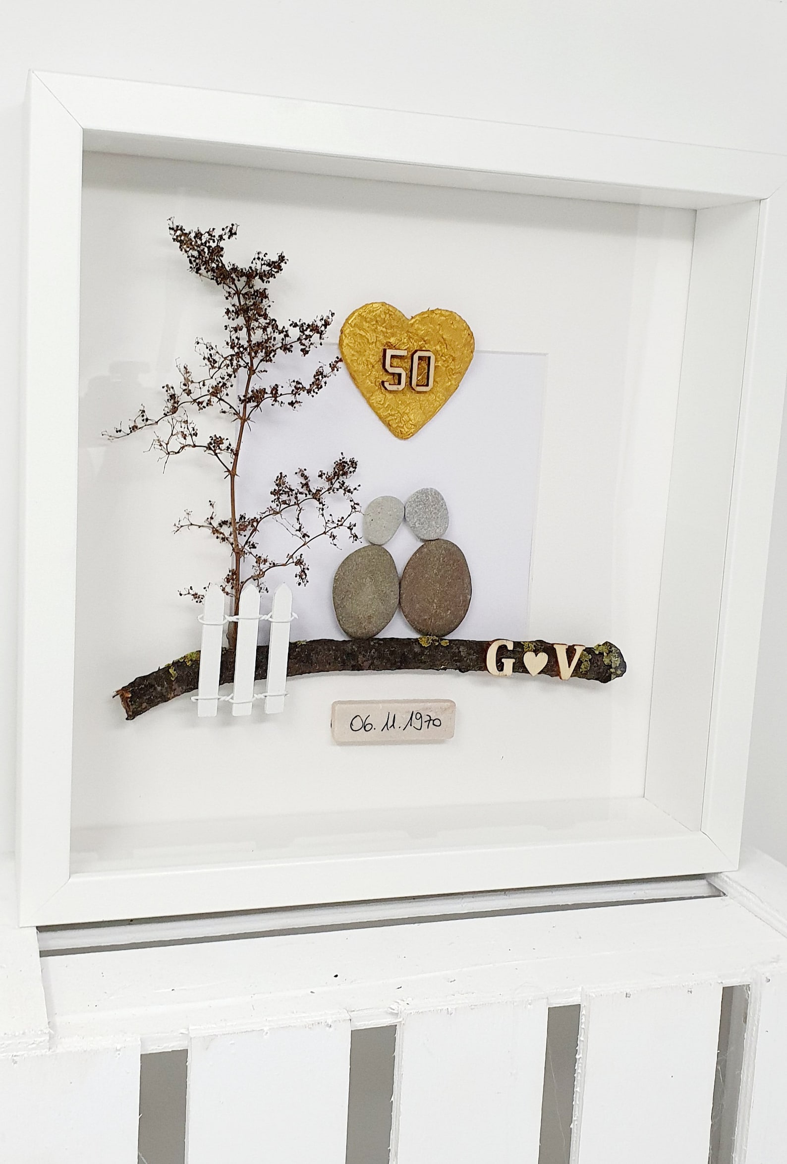 50 Hochzeitstag Selbstgemacht Geschenk Goldene Hochzeit Geschenk Goldene Hochzeit 50 Hochzeitstag Jahrestag Eheglück - Etsy.de